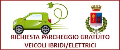 Richiesta parcheggio gratuito veicoli ibridi/elettrici