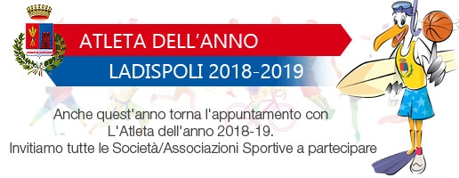 Atleta dell’anno – Ladispoli 2018-2019